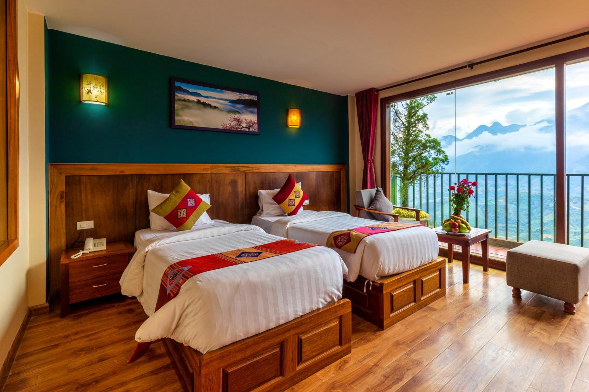 Sapa Vista Hotel Eksteriør bilde