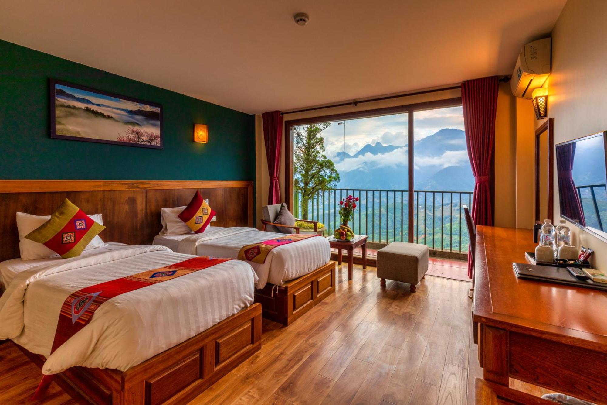 Sapa Vista Hotel Eksteriør bilde