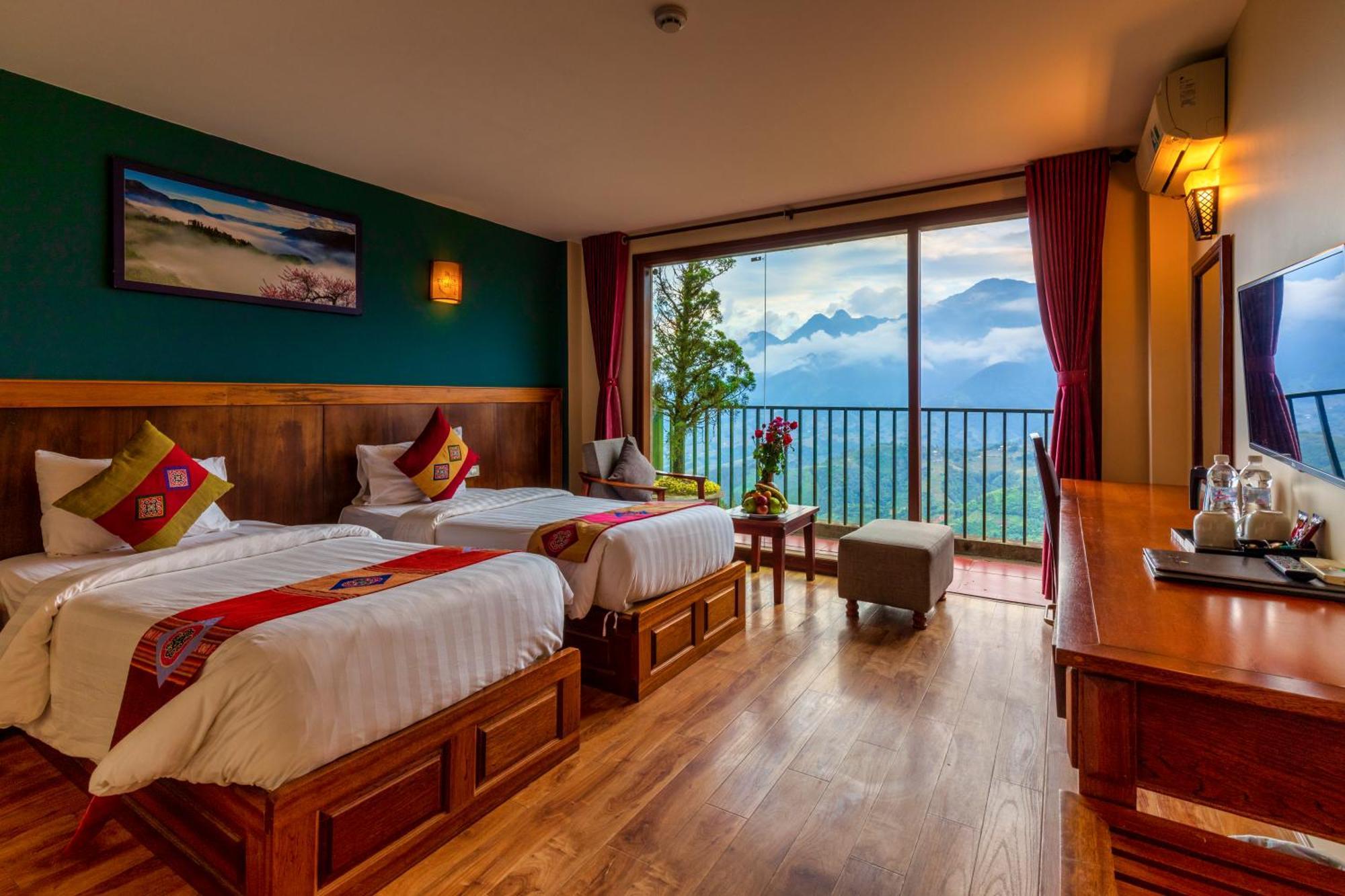 Sapa Vista Hotel Eksteriør bilde