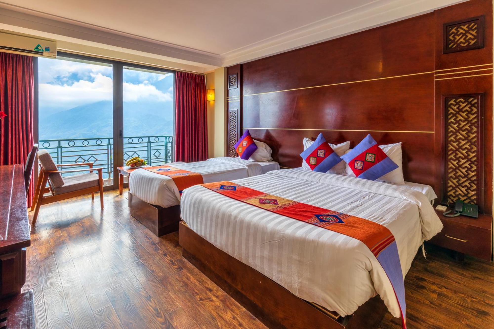 Sapa Vista Hotel Eksteriør bilde