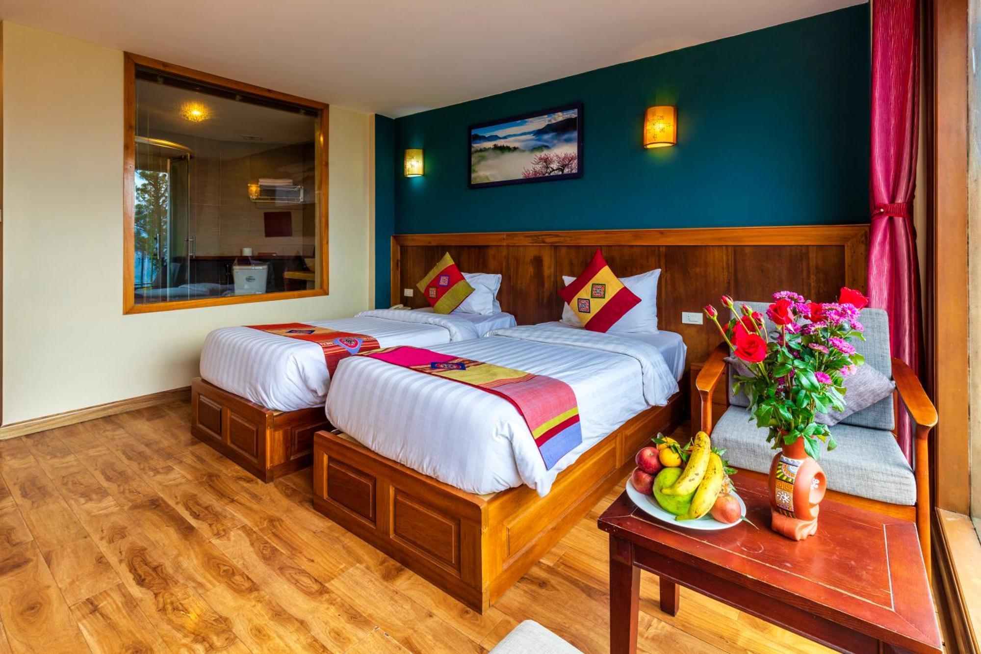 Sapa Vista Hotel Eksteriør bilde